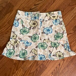 Loft size 8 floral skirt